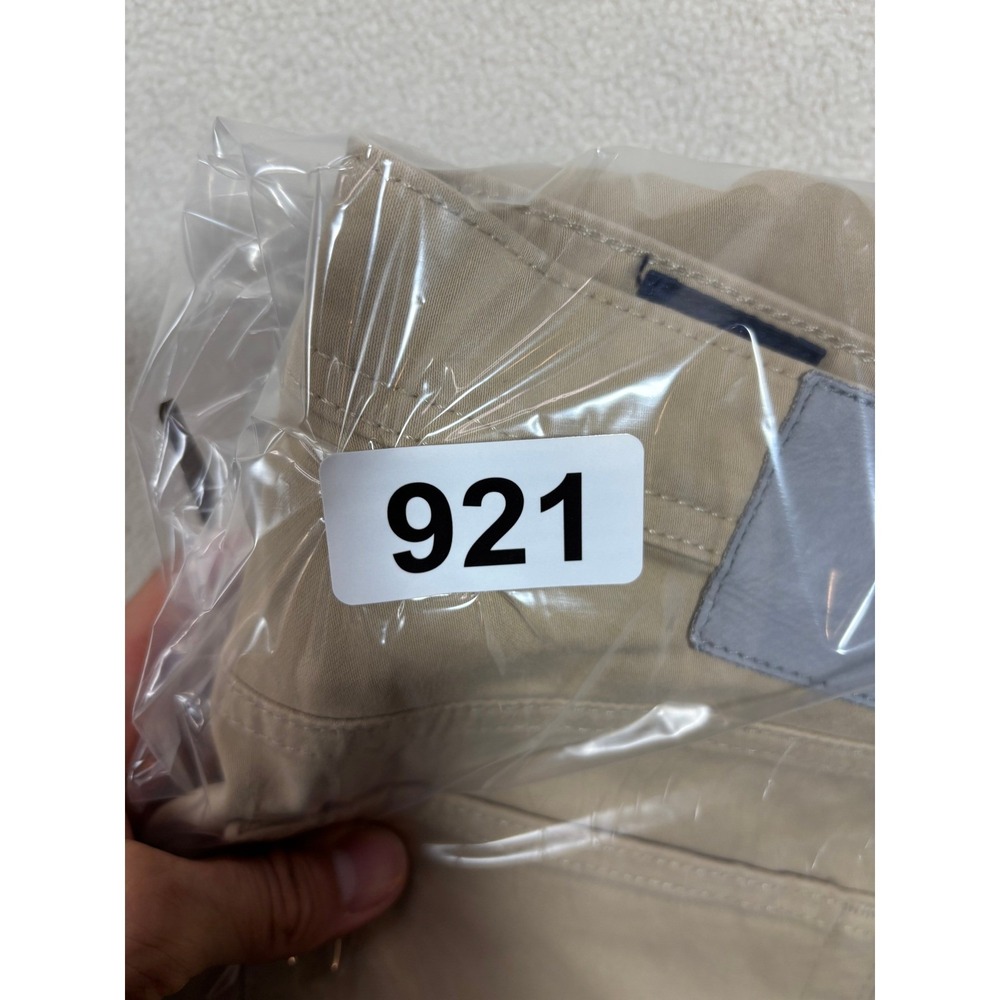 AG Adriano Goldschmied Mens Slim Straight Khaki Tan Pants Chinos 32x29 EUC - Picture 8 of 8